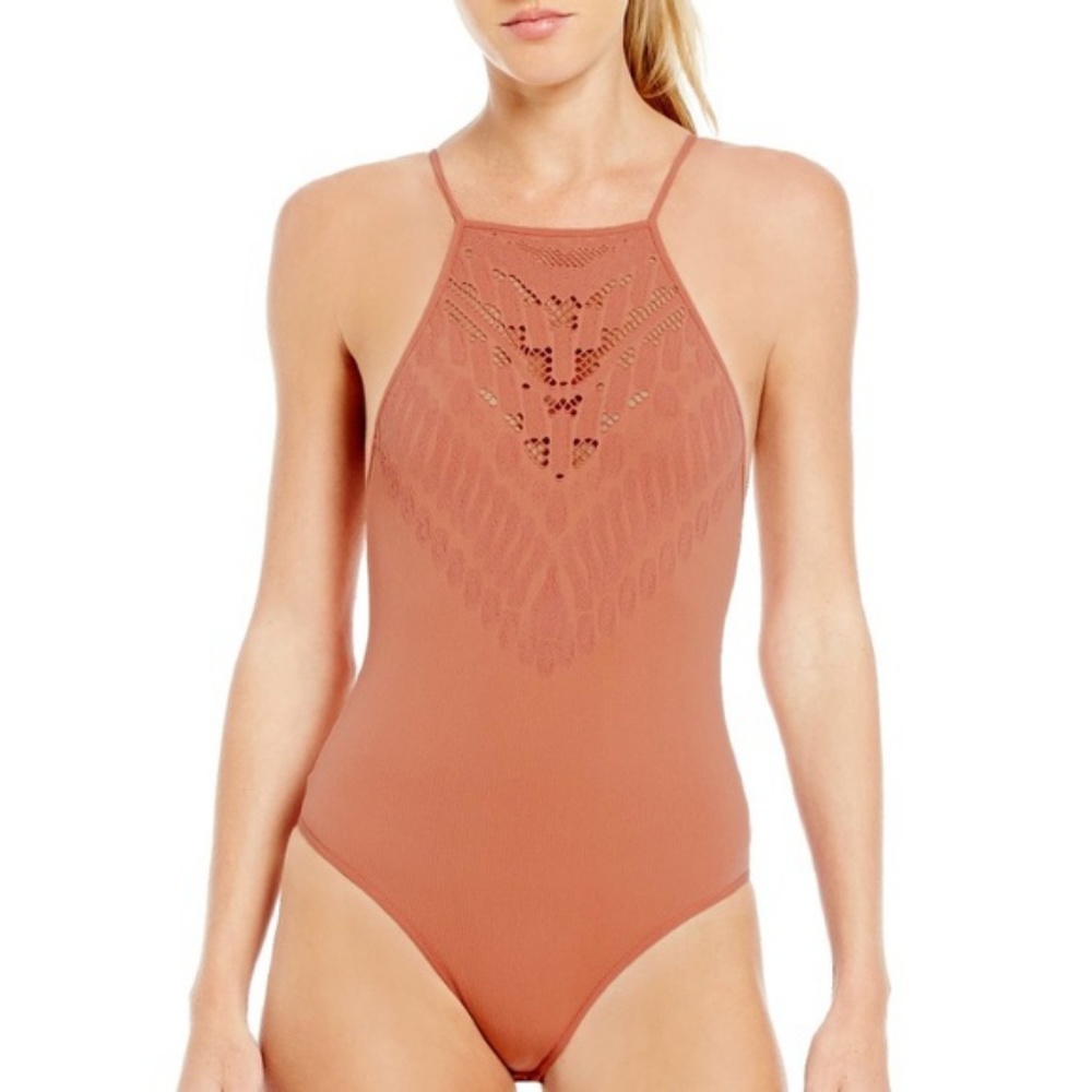 NWT Free People | Intimately Faded Copper Bodysuit